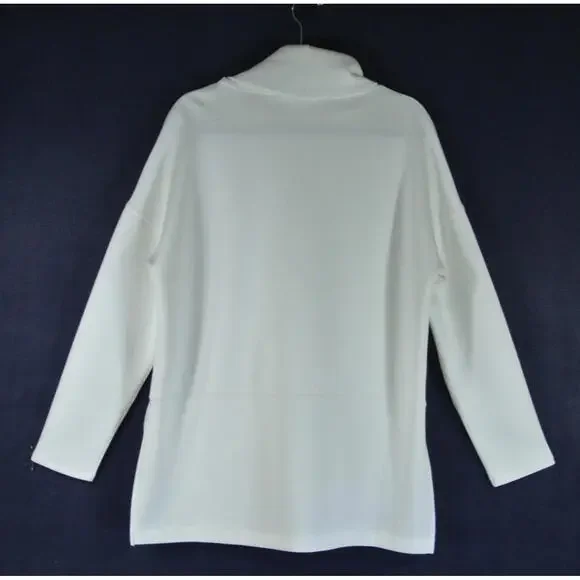 NEW, Spanx AirEssentials Turtleneck Tunic in White Size XL #MD1440 - Picture 2 of 8